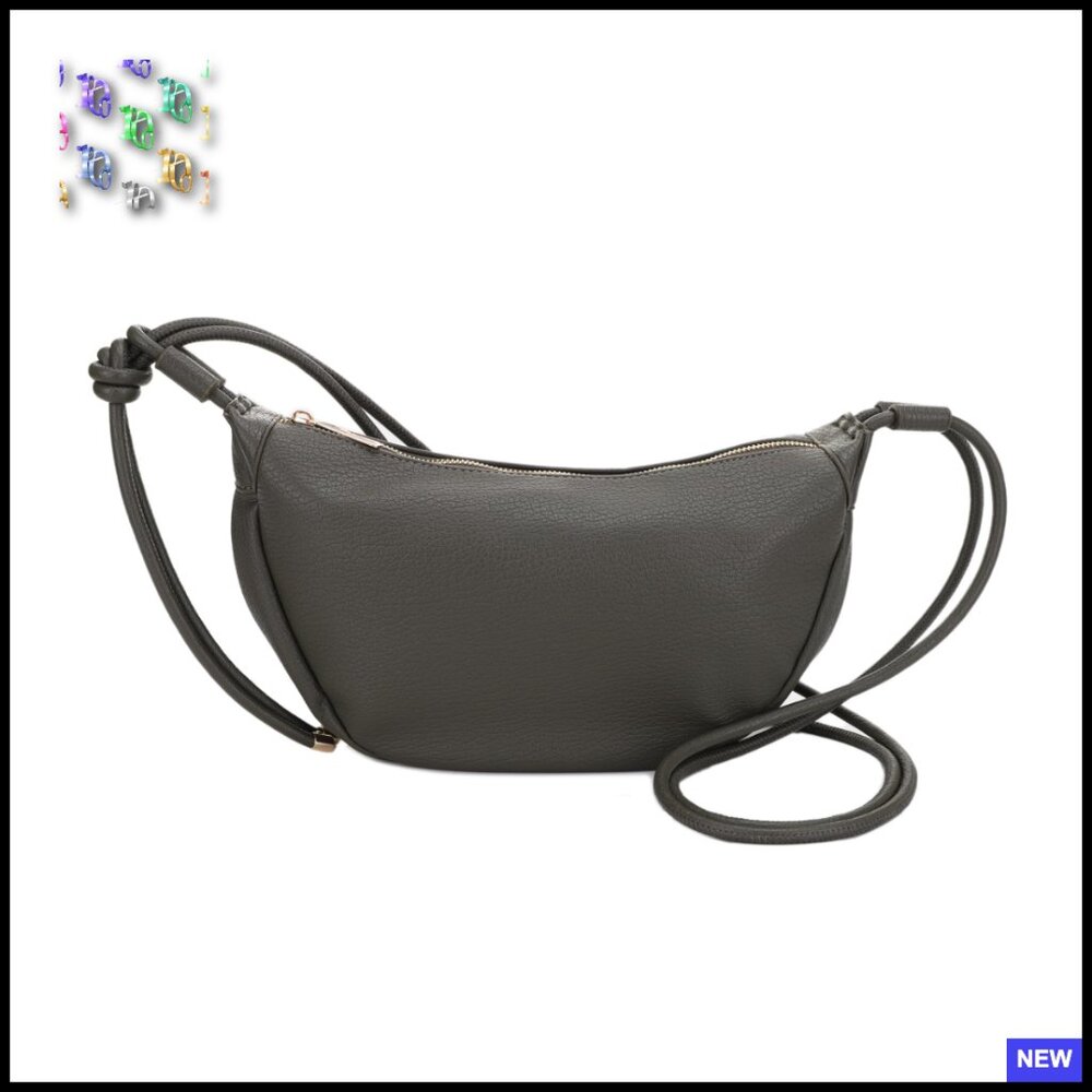 Vegan Leather Hobo Shoulder Bag Convertible Crossbody Chic Minimalist Everyday